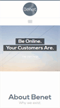 Mobile Screenshot of benetonline.com